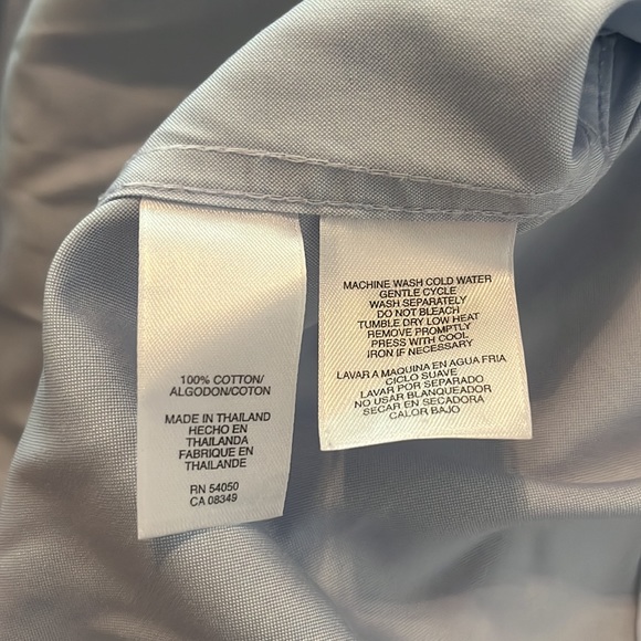 Jones New York blue button up blouse 🔹 - Picture 7 of 7